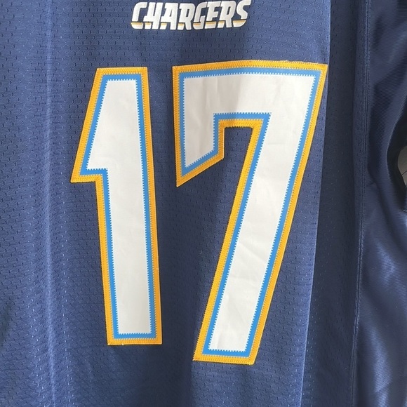 ๐ REEBOK AUTHENTIC NFL PHILLIP RIVERS JERSEY MEN SIZE M - Picture 4 of 9